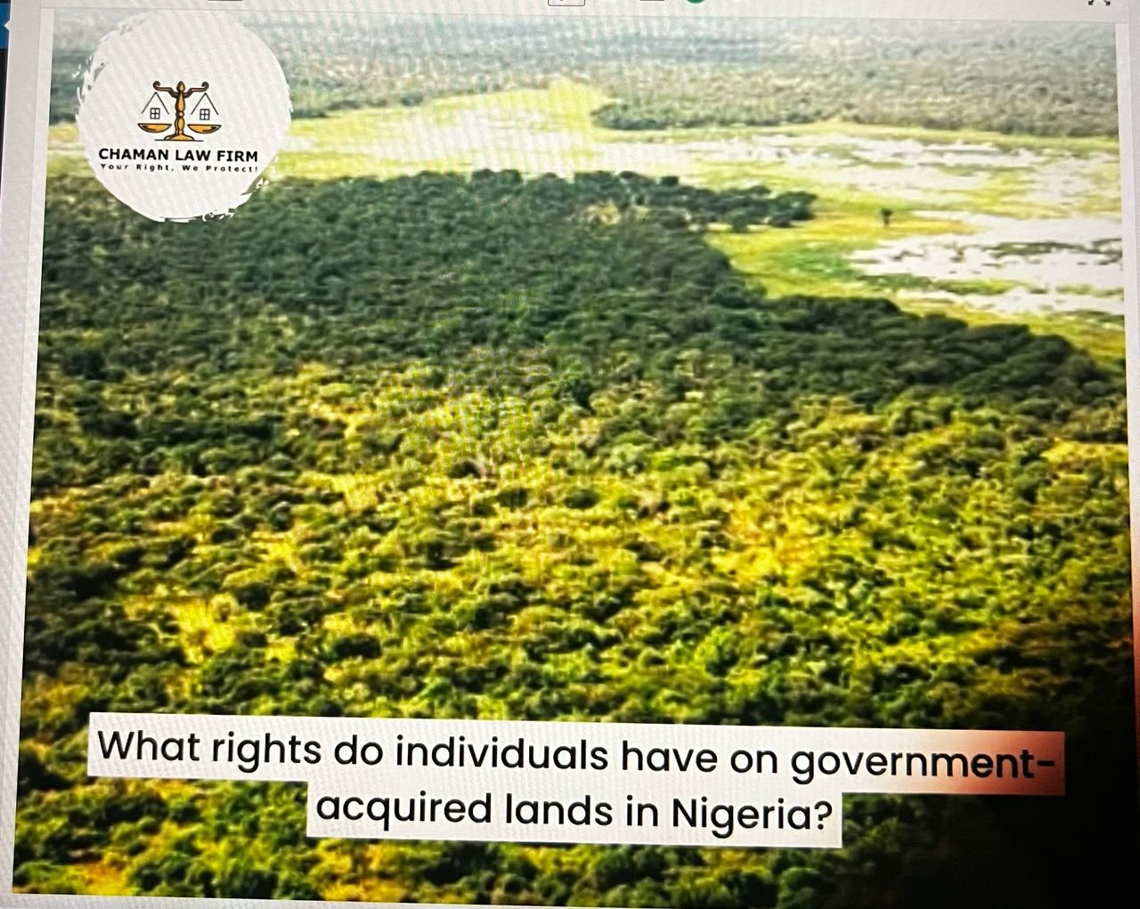 Government-acquired lands in Nigeria