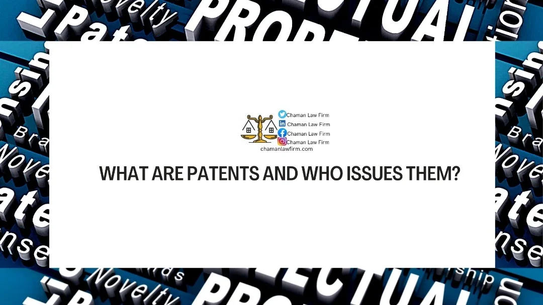 What Are Patents And Who Issues Them?