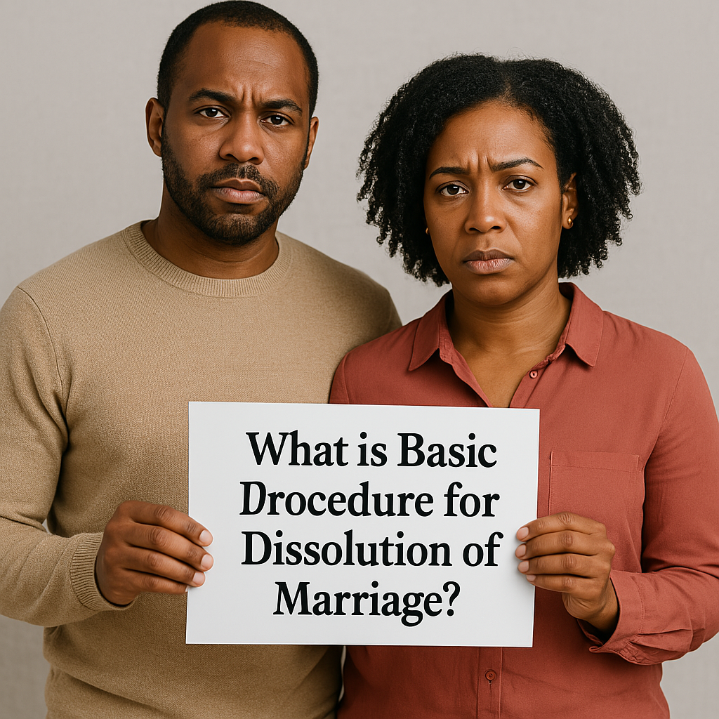 What is the Basic Procedure for Dissolution of Marriage in Nigeria? Introduction Marriage is a legal and emotional union, but not all marriages endure. When a relationship breaks down irretrievably, parties may resort to dissolution of marriage, commonly known as divorce. In Nigeria, the process is governed by legal provisions depending on the type of marriage—customary or statutory. This article explores the basic procedure for the dissolution of marriage under Nigerian law, using a case study to illustrate practical realities, rights, obligations, and common legal challenges. 1. Types of Marriage in Nigeria Understanding the type of marriage entered into is vital in determining the proper procedure for dissolution: 1.1 Statutory Marriage Conducted under the Marriage Act. Monogamous in nature. Filed and registered at a marriage registry. Divorce handled by the High Court under the Matrimonial Causes Act (MCA) 1970. 1.2 Customary Marriage Based on native customs and traditions. May be polygamous. Recognized under customary law. Dissolution handled by customary courts or traditional authorities. 2. Grounds for Dissolution under Statutory Law 2.1 Governing Law: Matrimonial Causes Act (MCA) The MCA 1970 applies to statutory marriages and outlines the grounds upon which a marriage may be dissolved. 2.2 Sole Ground: Irretrievable Breakdown Section 15(1) MCA provides that the court shall grant a divorce only if it is satisfied that the marriage has broken down irretrievably. This may be proven by one or more of the following: Adultery and intolerance of the respondent. Unreasonable behavior. Desertion for a continuous period of at least one year. Separation for two years (with consent). Separation for three years (without consent). Failure to comply with a restitution of conjugal rights order. Presumption of death (missing for 7+ years). 3. Pre-action Considerations 3.1 Jurisdiction The High Court of a State or the Federal High Court has jurisdiction, depending on the circumstances. 3.2 Legal Representation While it's possible to represent oneself, engaging a family lawyer ensures proper drafting, court filings, and representation. 3.3 Mediation and Counseling Some courts may encourage alternative dispute resolution (ADR) or refer parties to counseling. 4. Step-by-Step Procedure for Dissolution of Statutory Marriage 4.1 Filing a Petition for Divorce Filed at the High Court. Includes personal details, facts of the marriage, reasons for divorce, and reliefs sought. Accompanied by: Marriage certificate (original or copy) Witness statements Statement of arrangement for children (if any) 4.2 Service of Process The petition is served on the respondent, who must respond within the required timeframe (usually 14–21 days). 4.3 Response and Cross-Petition (if any) The respondent may: Accept the allegations. Deny and contest. File a cross-petition with their own claims. 4.4 Interim Applications (if needed) The petitioner may seek interim orders on: Custody Maintenance Restraining orders Use of matrimonial home 4.5 Hearing of the Petition The court may hear the case: Based on affidavits (summary trial), or Orally, with witness testimony and cross-examination. 4.6 Judgment and Decree Nisi If the court is satisfied, it issues a Decree Nisi—a provisional order of divorce. A waiting period of 3 months applies before it becomes final. 4.7 Decree Absolute After the 3-month period, if no objections arise, the court issues a Decree Absolute, officially dissolving the marriage. 5. Ancillary Reliefs and Other Orders In addition to dissolving the marriage, the court may make orders regarding: 5.1 Custody of Children The court prioritizes the welfare and best interest of the child. 5.2 Maintenance and Alimony One party may be ordered to pay spousal support or child maintenance. 5.3 Property Settlement The court may direct how jointly acquired assets are distributed. 6. Dissolution of Customary Marriage Customary marriages are dissolved through customary courts or family elders, guided by: Payment of bride price Return of gifts Traditional rites Notification to both families Courts may still get involved, especially if children, property, or domestic violence is involved. 7. Case Study: Divorce Under Statutory Law Case Summary: Mrs. Angela v. Mr. Jude (Lagos High Court) Angela and Jude were married in 2013 at the Ikoyi Marriage Registry. After years of emotional abuse, Jude moved out in 2019 and ceased communication. Angela’s Petition Filed in 2023 on the grounds of: Unreasonable behavior Separation for more than 2 years Desertion Angela requested: Dissolution of marriage Full custody of the children Child support Court Process Court verified service of petition. Jude responded and denied allegations but failed to appear in court. Hearing proceeded in his absence. Outcome Decree Nisi granted. After 3 months, Decree Absolute issued. Angela awarded custody, and Jude ordered to pay monthly support. Lessons: Separation over 2 years with no reconciliation can ground a divorce. The process can continue even without the respondent’s cooperation. Child support and custody are integral to the final orders. 8. Common Challenges in Divorce Proceedings 8.1 Delays and Bureaucracy Court congestion often leads to extended timelines. 8.2 Emotional Stress Divorce is emotionally draining; legal counseling and family therapy are advisable. 8.3 Custody Battles Custody can be fiercely contested, and courts take time to assess suitability. 8.4 Property Disputes Parties often fight over who gets what. Documented proof of ownership helps. 9. Important Legal Tips Hire a competent family lawyer. Gather all necessary documentation early. Don’t withhold children or assets out of spite—it could backfire in court. Be open to mediation or settlement agreements. 10. Post-Divorce Considerations Update your legal documents and next-of-kin. Consider counseling for the children. Plan for financial independence and co-parenting responsibilities. Conclusion Dissolution of marriage in Nigeria is a detailed legal process with clearly defined steps and requirements. Whether under statutory law or customary law, the courts require evidence, fairness, and concern for the welfare of children. With proper legal guidance, parties can dissolve a marriage respectfully and move forward.