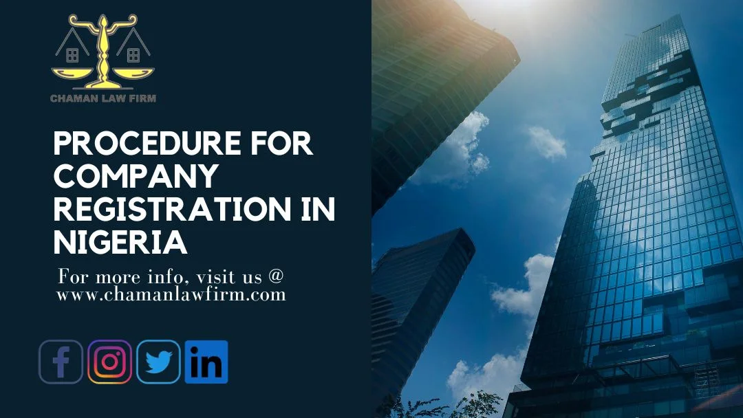 Procedure for Company Registration in Nigeria