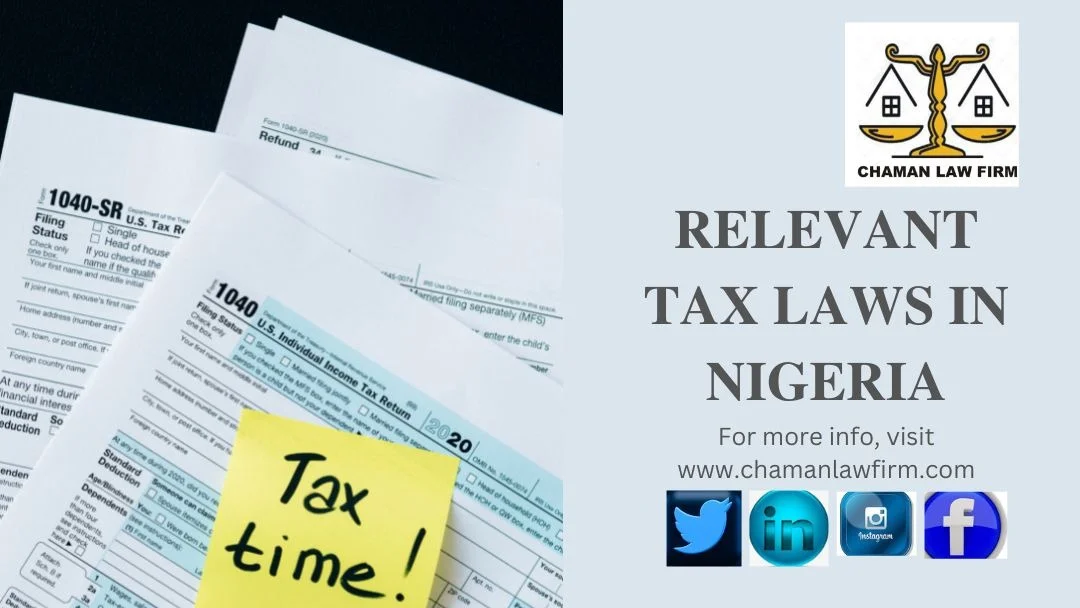 Relevant Tax Laws in Nigeria
