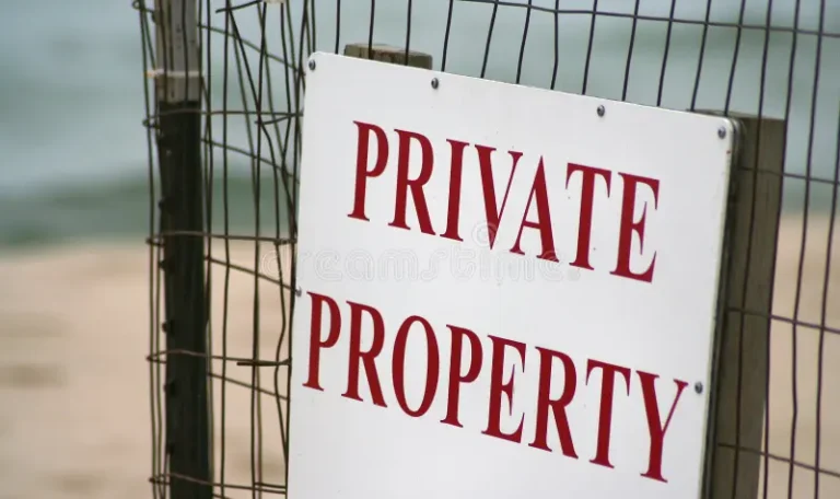WHAT ARE THE LEGAL RIGHTS OF PRIVATE PROPERTY OWNERS