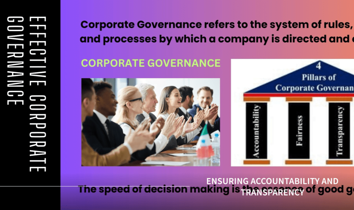 Comprehensive Understanding of the Corporate Governance Framework in Nigeria: Ensuring Accountability and Growth corporate governance