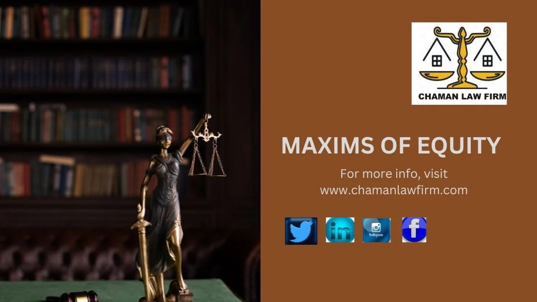 MAXIMS OF EQUITY