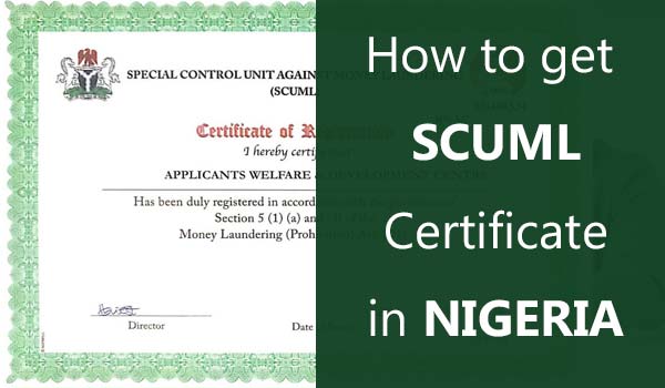 HOW TO GET A SCUML CERTIFICATE HOW TO GET A SCUML CERTIFICATE