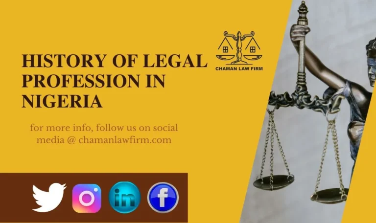 HISTORY OF LEGAL PROFESSION