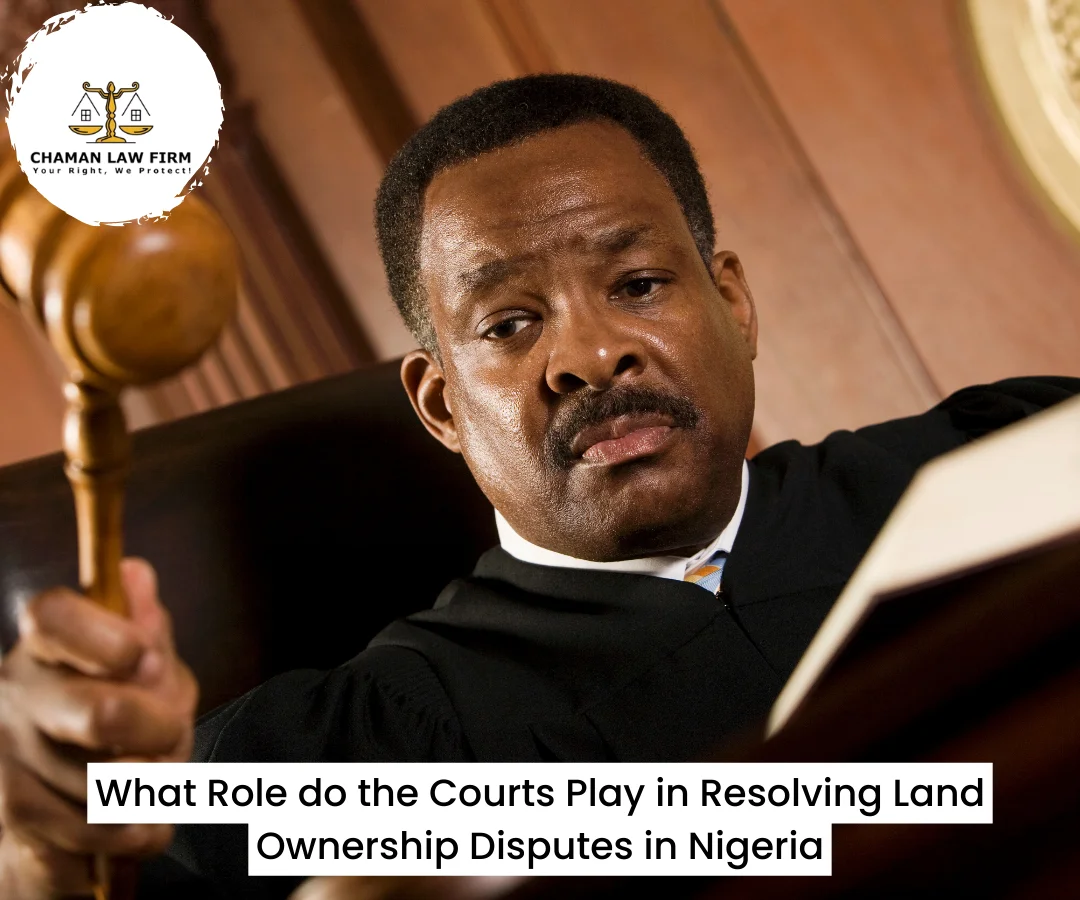 What Role do the Courts Play in Resolving Land Ownership Disputes in Nigeria