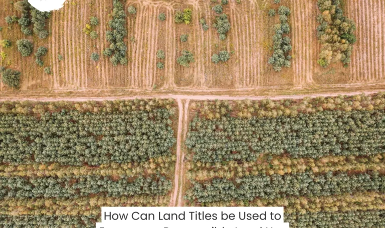Land Use Practices in Ecologically Sensitive Areas