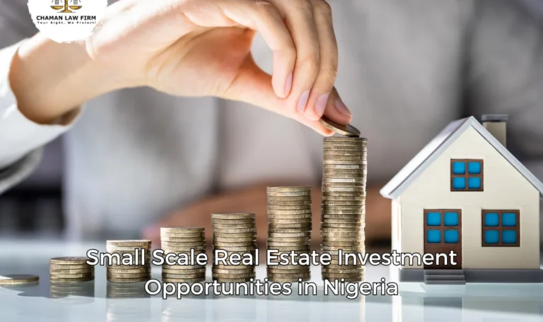Small Scale Real Estate Investment Opportunities in Nigeria
