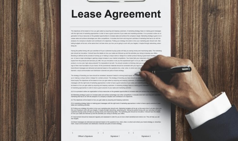 WHAT NEEDS TO BE IN YOUR LEASE