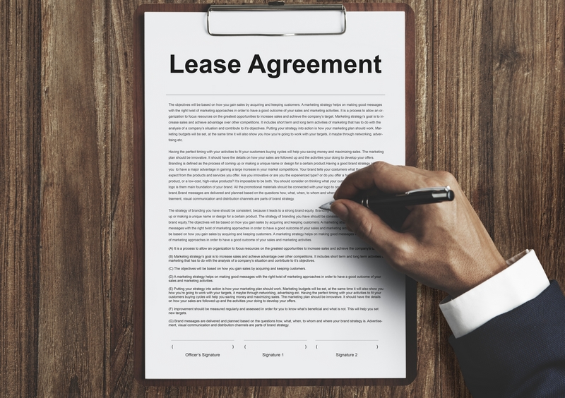 WHAT NEEDS TO BE IN YOUR LEASE