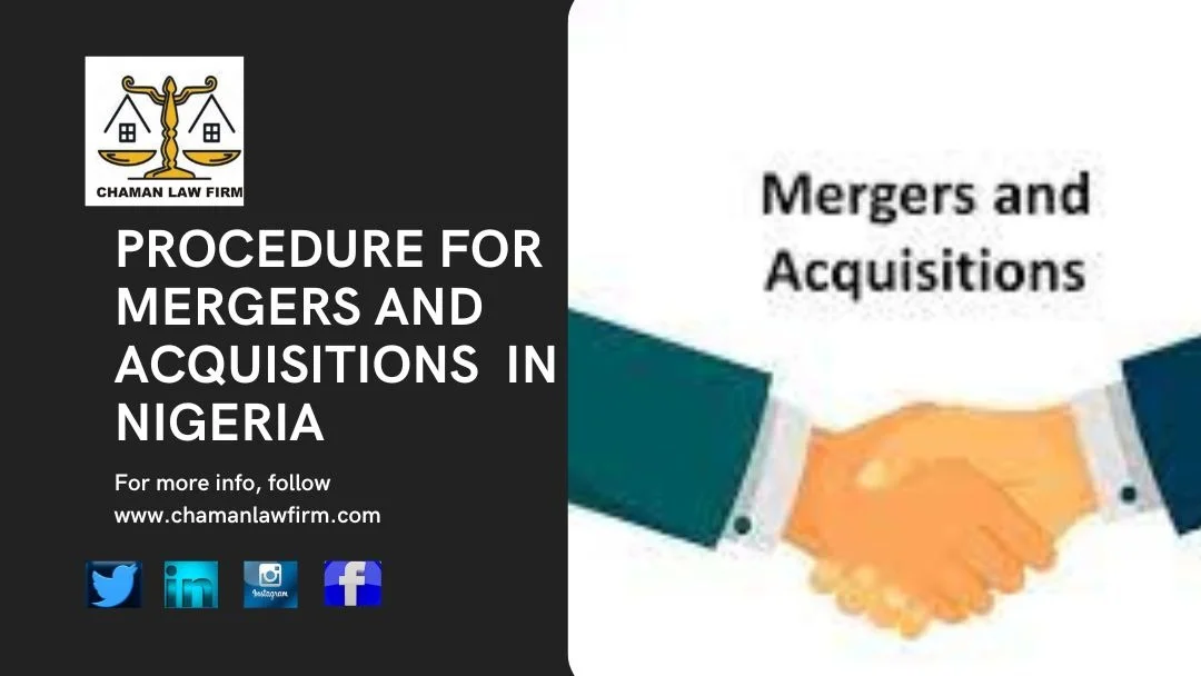 PROCEDURE FOR MERGERS AND ACQUISITIONS IN NIGERIA