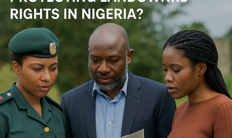 Does the Government Play in Protecting Landowner Rights in Nigeria
