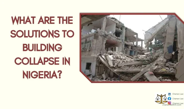 What is the Solution to Building Collapse Incidences in Nigeria What is the Solution to Building Collapse Incidences in Nigeria