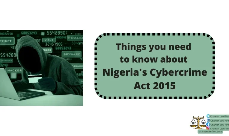 Things you Need to Know About Nigeria Cybercrime Prohibition Act 2015
