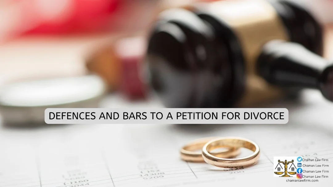 Defenses and Bars to a Petition for Divorce