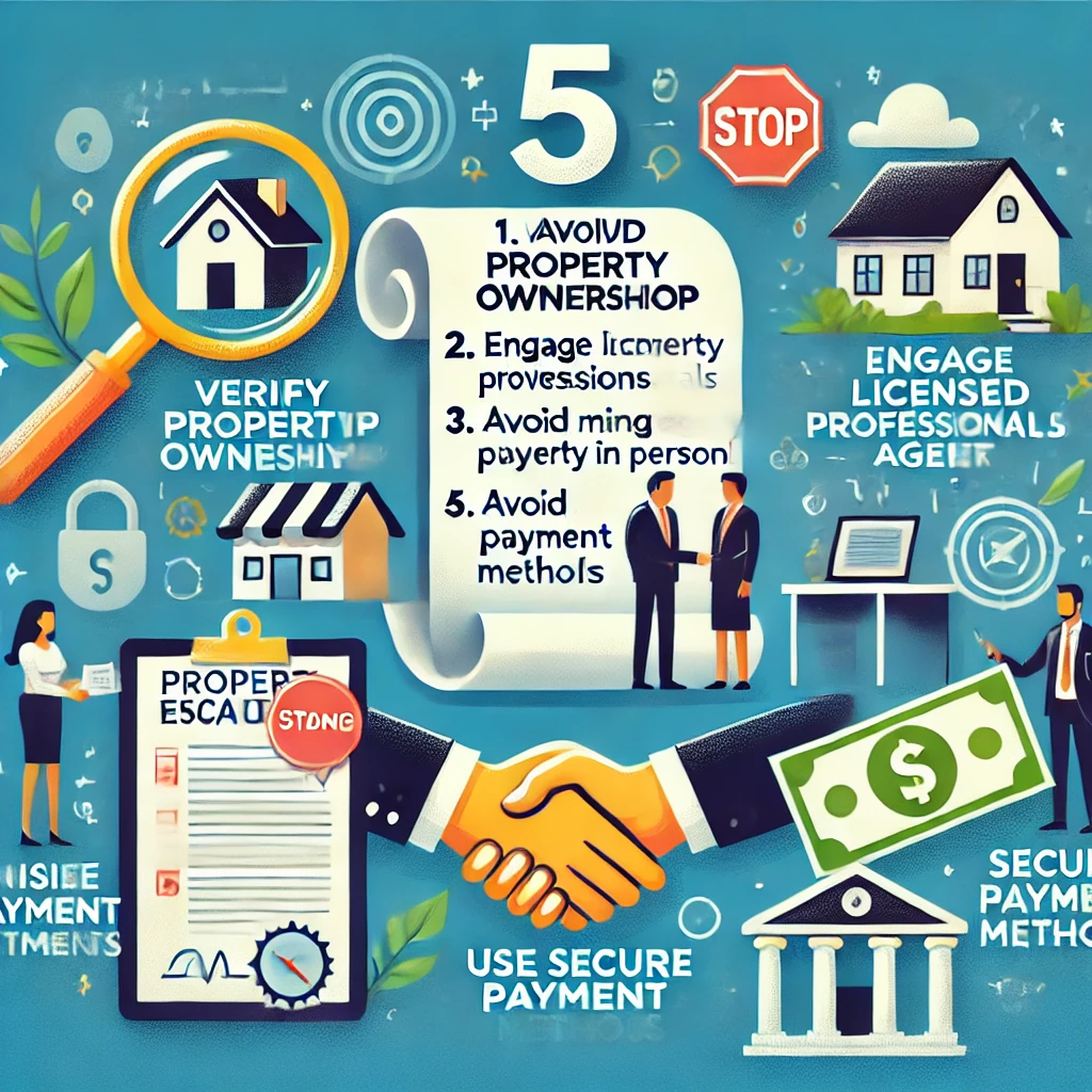 5 ways to avoid property scam