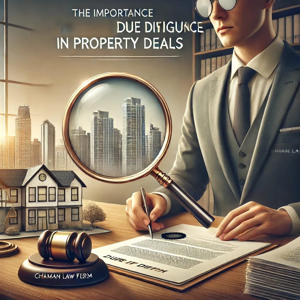 due diligence in property