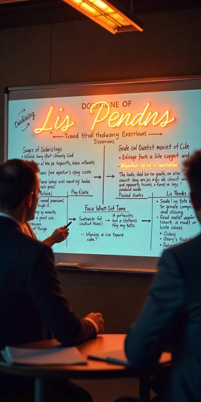 Understanding the Doctrine of Lis Pendens in Real Estate Transactions