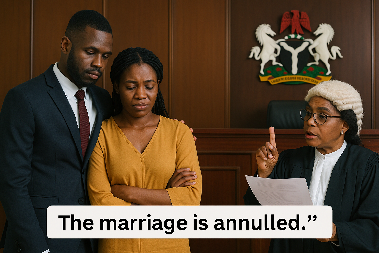 Marriage Annulment in Nigeria – How to Legally Void a Marriage