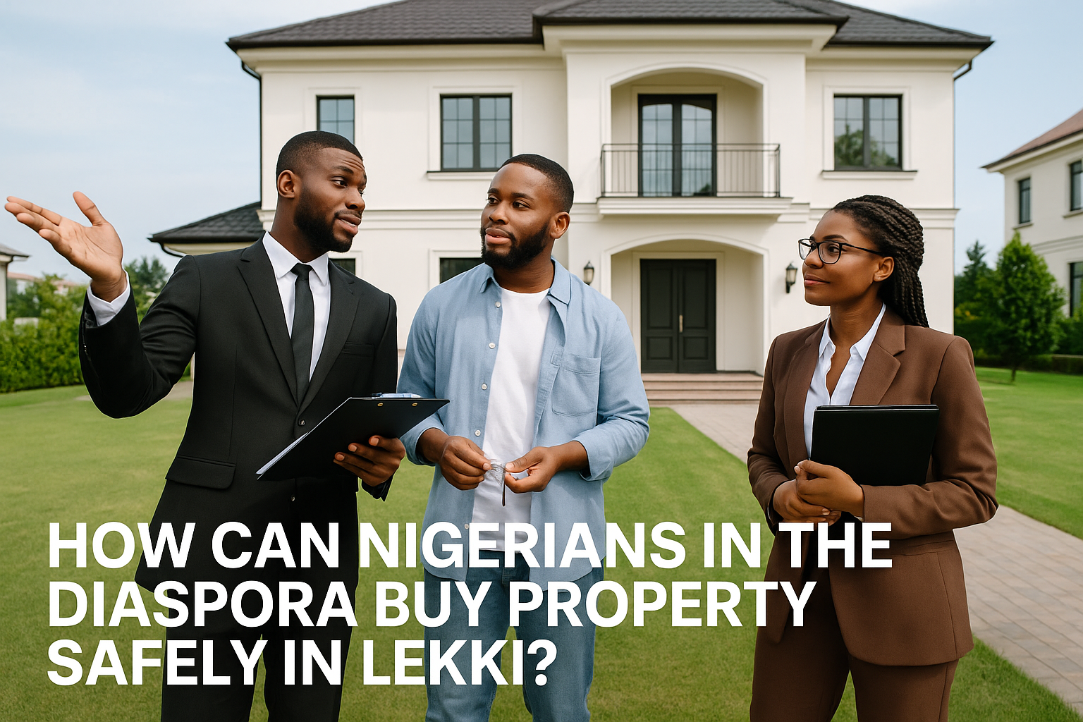How Can Nigerians in Diaspora Buy Property Safely in Lekki? | Chaman Law Firm